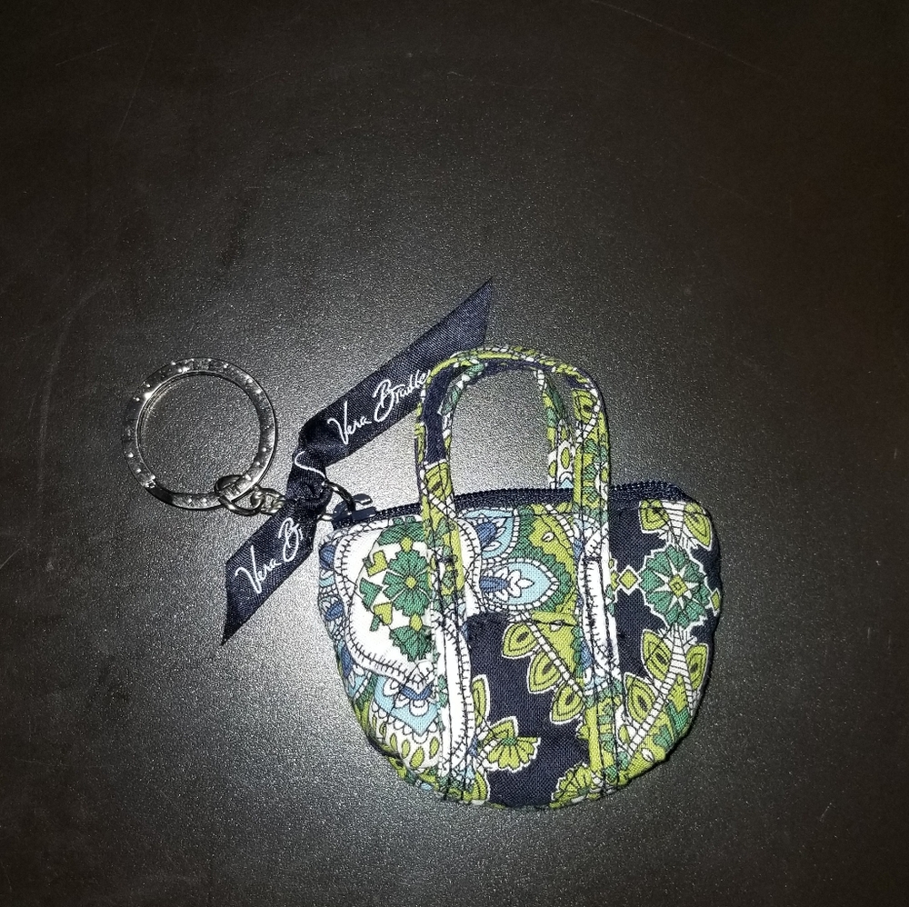 Vera Bradley Mini Purse/Keychain - Picture 1 of 6